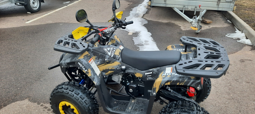 Квадроцикл MOTAX Grizlik Premium 125cc. БУ - тест-драйв
