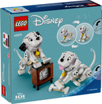 Набор LEGO Disney «101 далматинец»: Сборные игрушечные щенки Лаки и Пенни (43271) Лего для детей