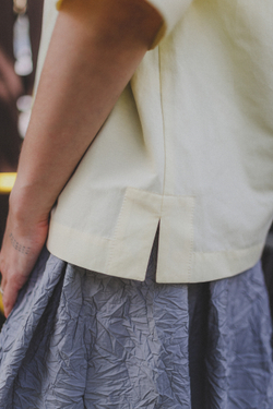 Рубашка с английским воротником из хлопка, butter