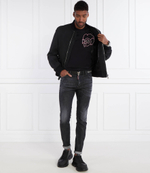 Кожаные кроссовки Alexander McQueen - черный(711108 WIAT6)