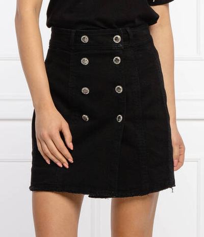 Джинсовая юбка Liu Jo - черный(UF1111 D4418)