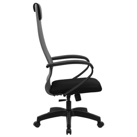 Кресло BRABIX PREMIUM "Ultimate EX-800" черное/серое