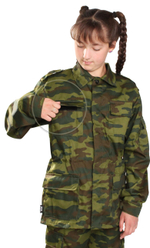 Костюм детский военно-полевой цв.Флора