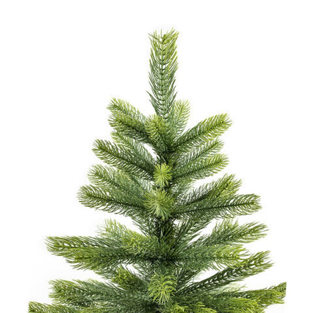 Ель новогодняя искусственная "Christmas Beauty" 150 см, литой ПЭТ+ПВХ, зеленая, ЗОЛОТАЯ СКАЗКА, 591312