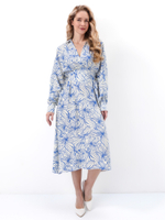 Платье Бьянка миди кремовое