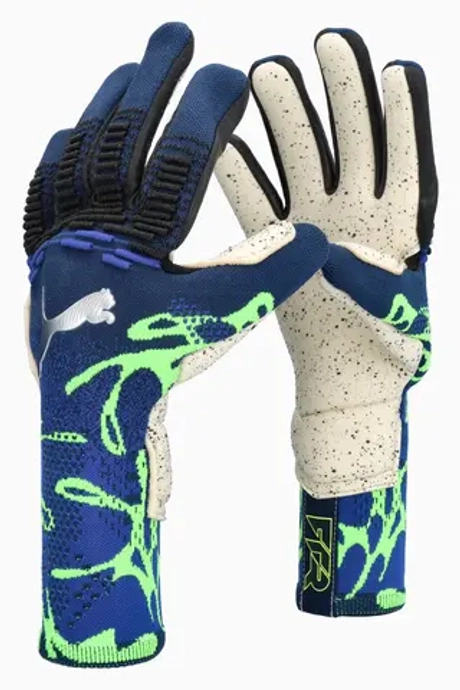 Вратарские перчатки Puma Future Ultimate Cosmic Art NC - темно-синий