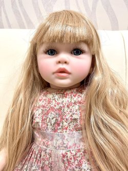 Кукла Реборн мягконабивная 60см в пакете (FA-275A1)