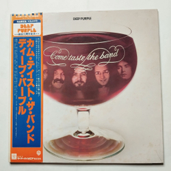 Винтажная виниловая пластинка LP Deep Purple Come Taste The Band (Japan 1979) (Obi) I Need Love