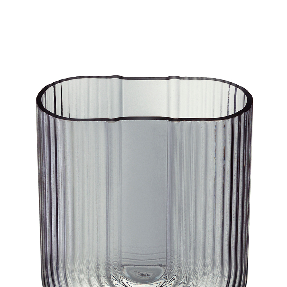 Ваза florenty, 23,5 см, серая