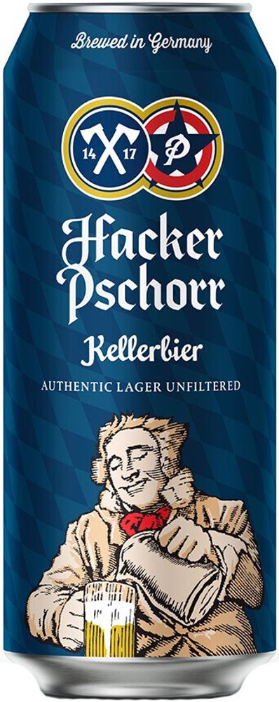 Пиво Хакер-Пшор Келлербир / Hacker-Pschorr Kellerbier 0.5л - 24шт