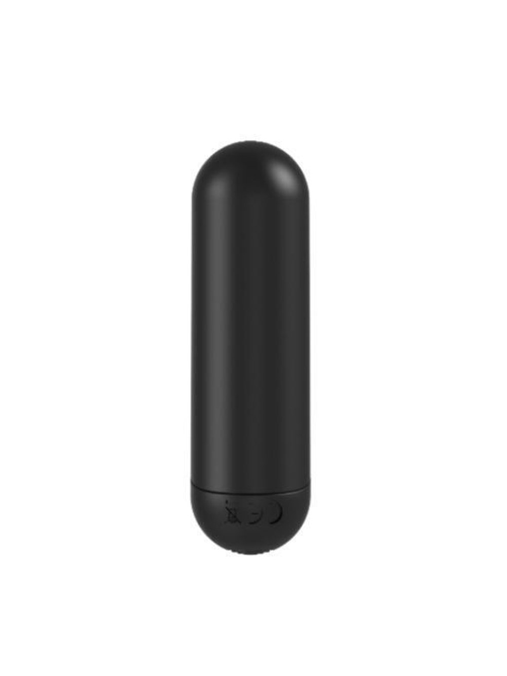 Черная перезаряжаемая анальная пробка №08 Cone-shaped butt plug - 13,5 см. (Цвет: черный)