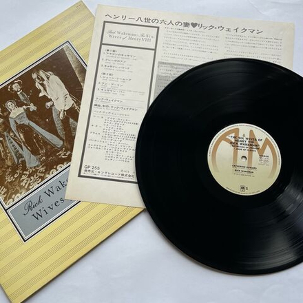 Винтажная виниловая пластинка LP Rick Wakeman The Six Wives Of Henry VIII (Япония 1975) (Без Оби) Catherine Of Aragon