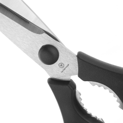 Набор ножей 5шт с ножницами и мусатом в подставке Wuesthof Classic Ikon