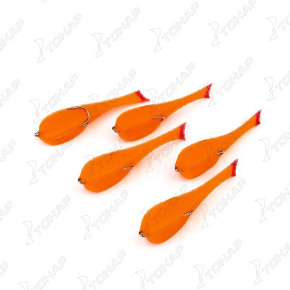 Рыбка поролоновая 12,5 см ор 09 кр.3/0 (HS-125-09) Helios