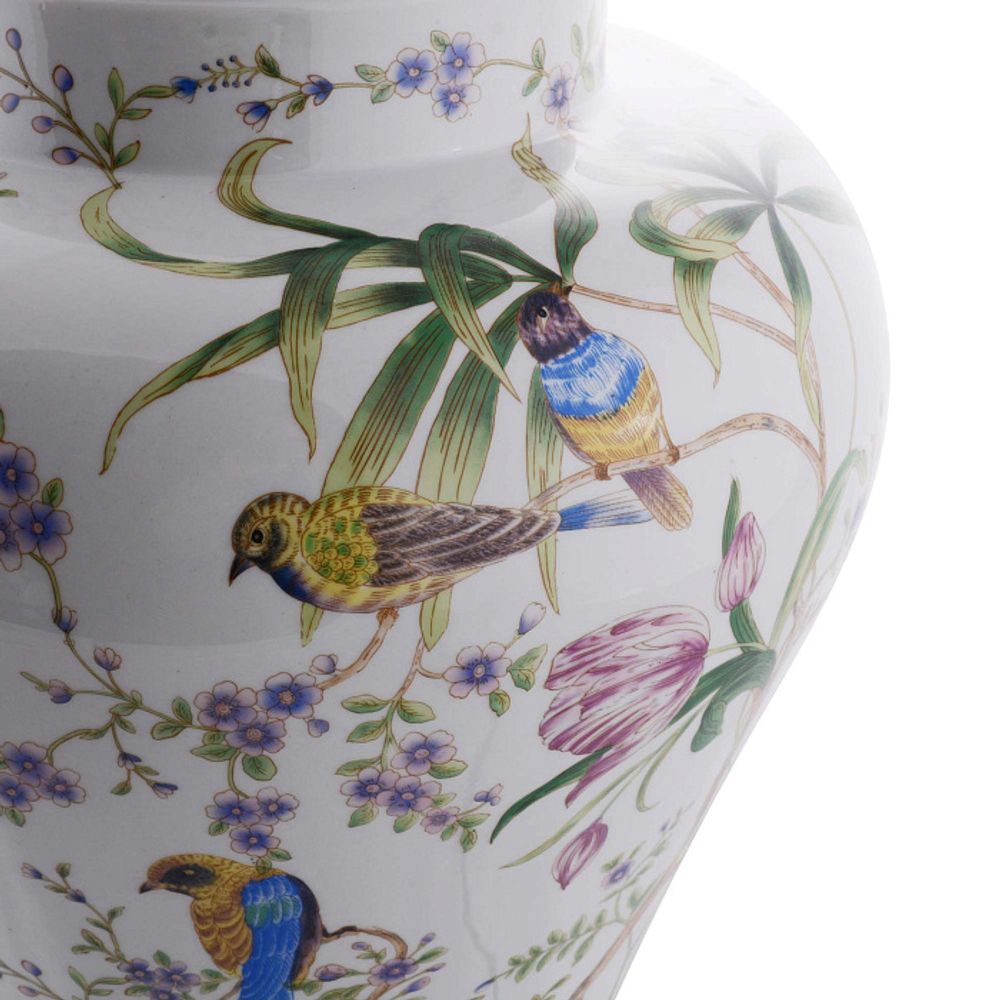 Настольная лампа с абажуром "Волшебный сад"