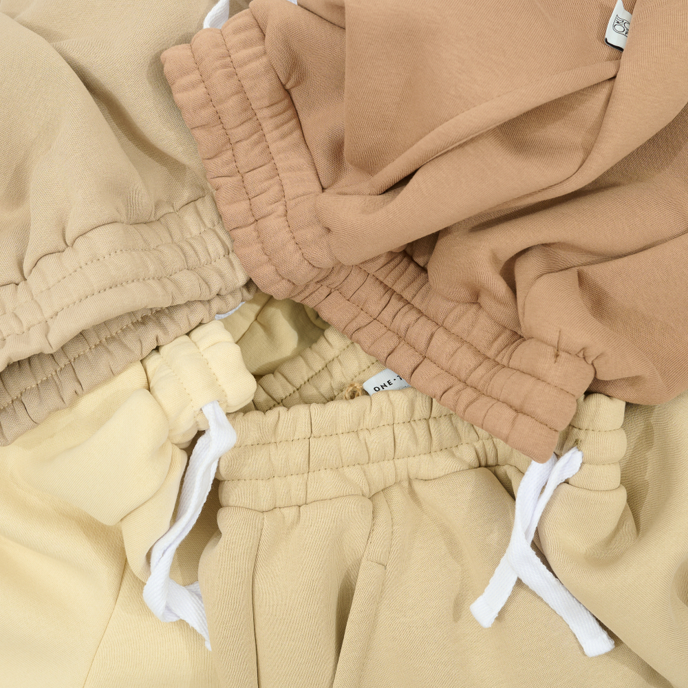 Wide Sweatpants Oxford Tan