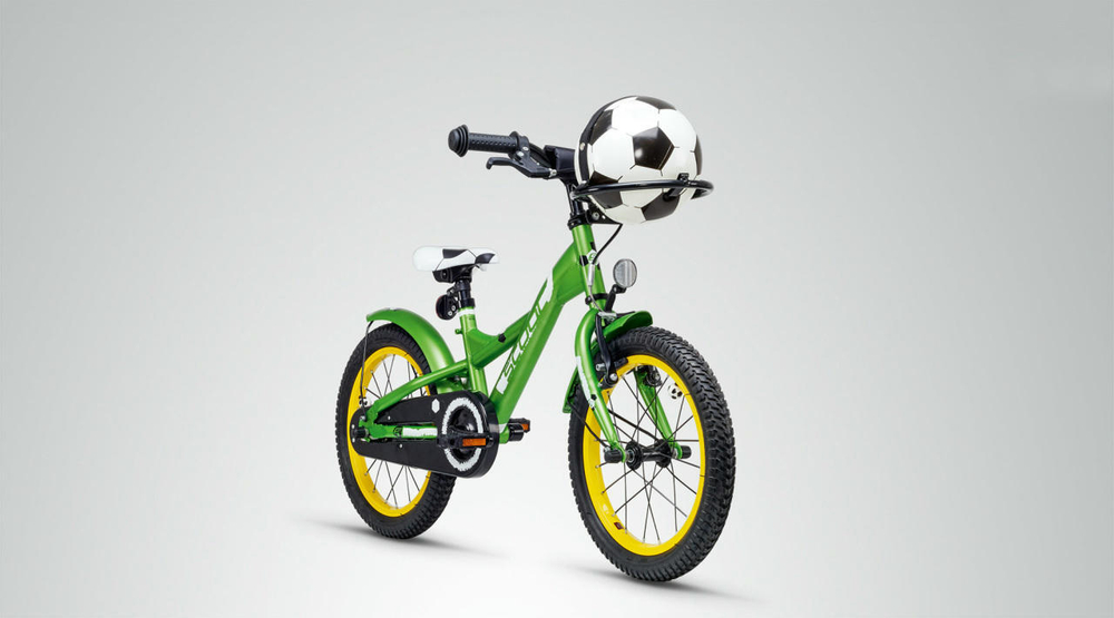 Детский велосипед Scool XXlite 16 soccer (2019)