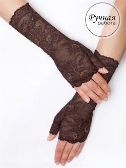 Митенки (коричневый 6)