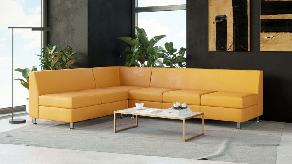 Пуф двухместный МАРКУС