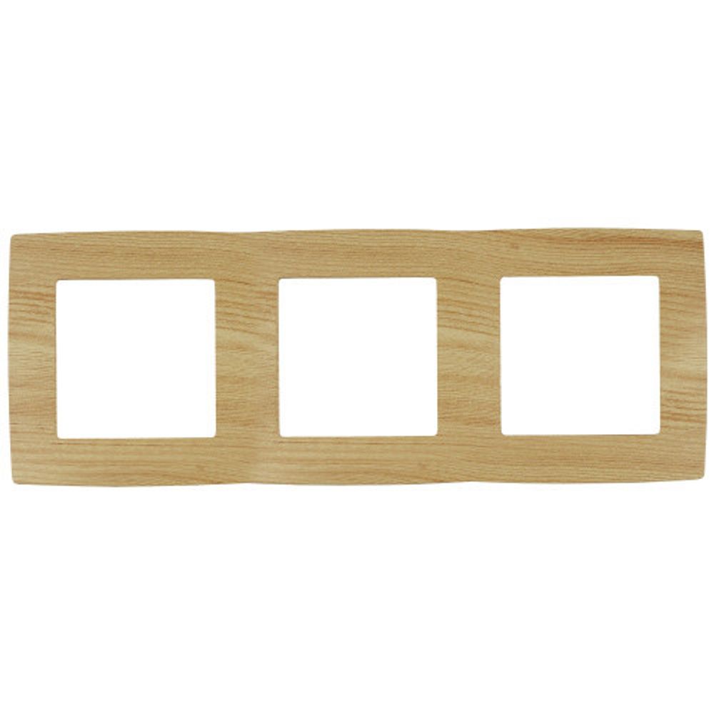 12-5003-11 ЭРА Рамка на 3 поста, Эра12, сосна