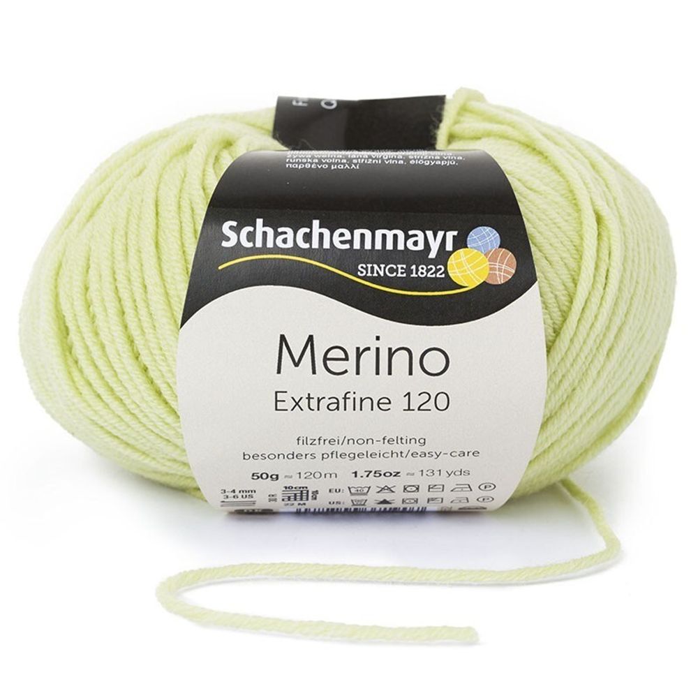 Пряжа Schachenmayr Merino Extrafine 120 (00175)