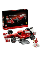 Конструктор Лего Иконс Ferrari F2004 и Михаэль Шумахер 11375 | LEGO Icons Michael Schumacher Формула-1 735 деталей 18+