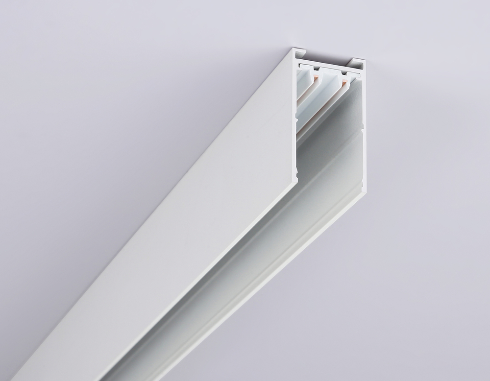 Шинопровод накладной Magnetic 220V GL1005 WH белый IP20 3000*30.6*56 (заглушки в комплекте)