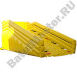 Надувная горка для зорбинга "Кубарем вниз"