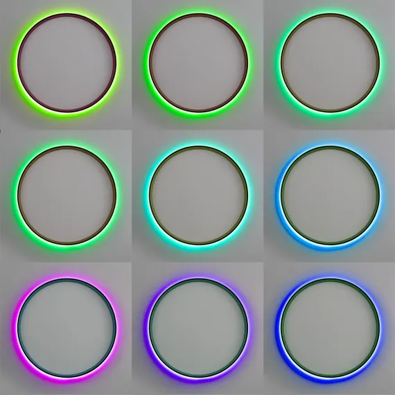 CL750401R ETALON Черный+Золото с пультом и RGB
