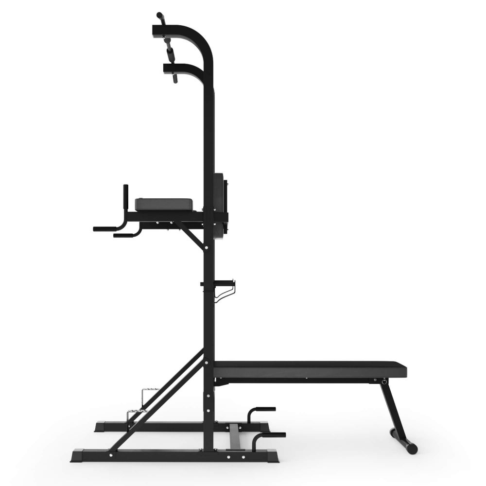 Турник-пресс-брусья со скамьей UNIX Fit POWER TOWER 120P