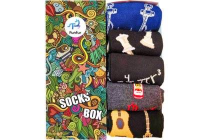 Носки мужские Funfur Mind в наборе 5 пар