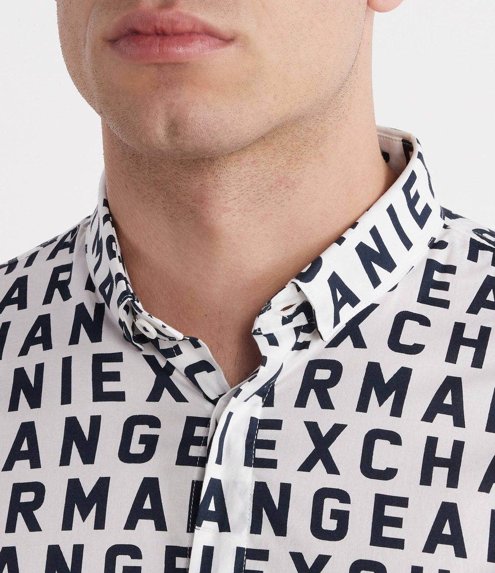 Рубашка Armani Exchange - белый(3DZC04 ZNEAZ)