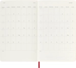 Еженедельник на 2025-2026 гг Moleskine Academic Soft WKNT (DSF218WN3) 13х21 см, мягкая обложка, красный