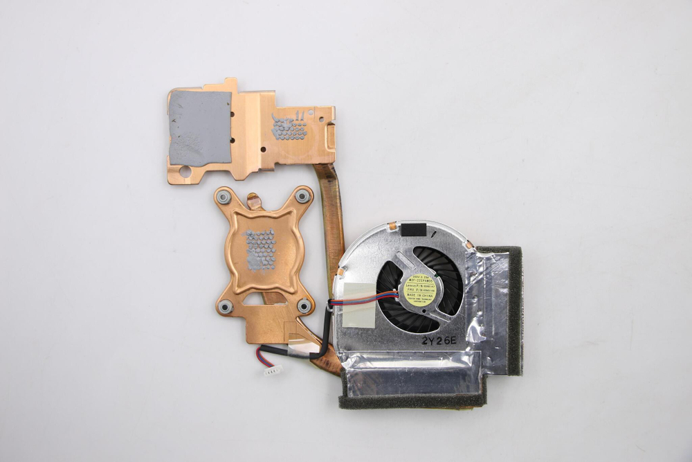 Радиатор с вентилятором для ноутбука Lenovo ThinkPad T400 (45N6146), оригинал