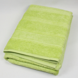 Элитное полотенце махровое Noblesse 1002 зеленое от Cawo Германия
