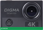 Экшн-камера Digma DiCam 320 черный (DC320)