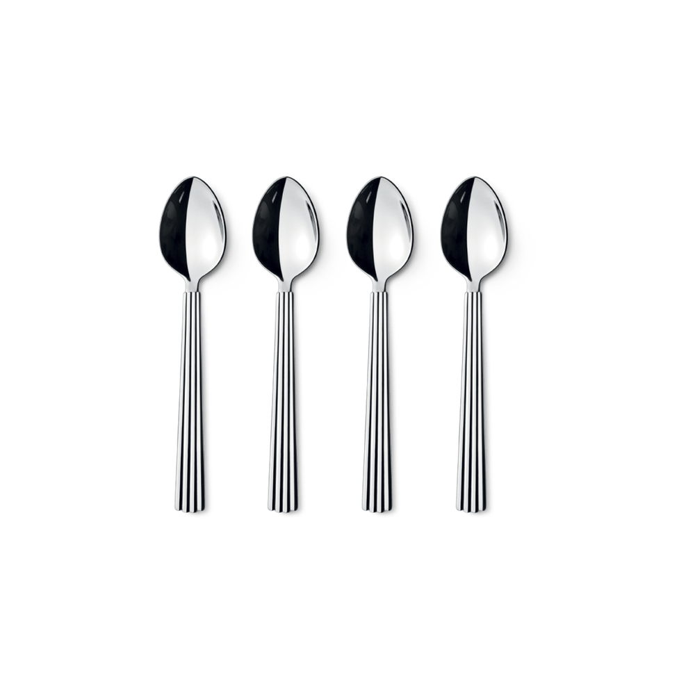Набор чайных ложек Georg Jensen Bernadotte, 4 предмета