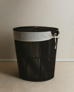 Zara Home Корзина из нержавеющей стали, цвет коричневый, 47 см