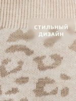 Шапка шлем детская зимняя вязаная