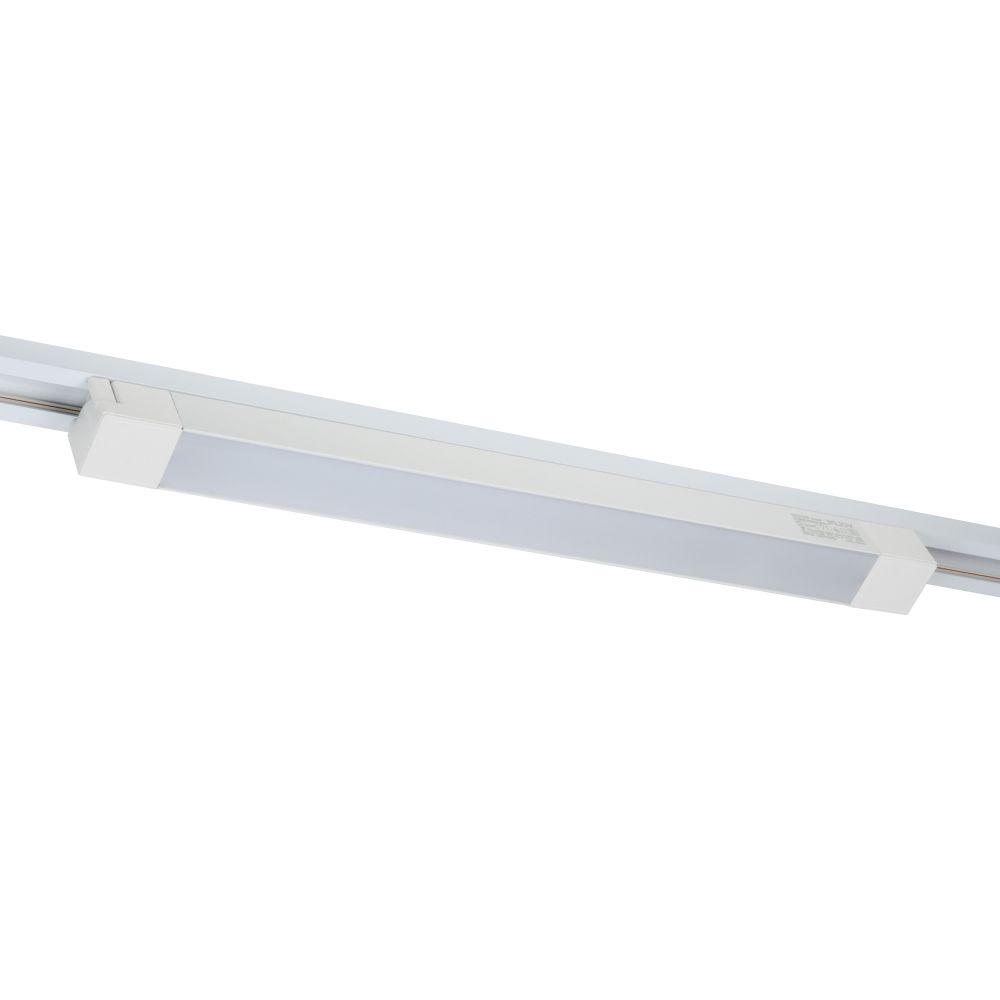 ULB-Q281 30W-4000K WHITE Светильник-прожектор светодиодный трековый. Линейный. 2500 Лм. Белый свет 4000К. Корпус белый. ТМ Volpe