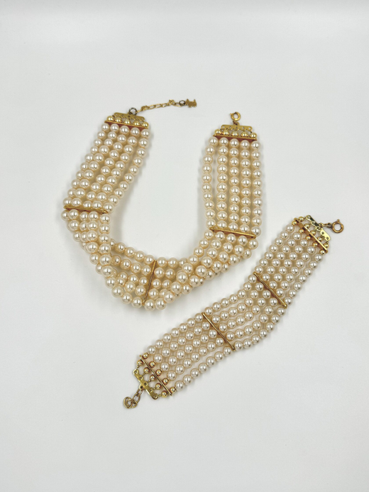 Комплект из чокера и браслета Agatha Paris