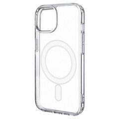 Силиконовый чехол Clear Case с магнитом (MagSafe) для iPhone 14 (Прозрачный)