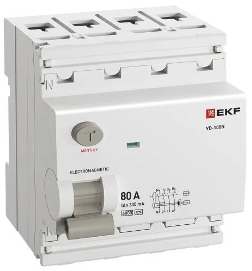 УЗО  EKF E1046MA80300