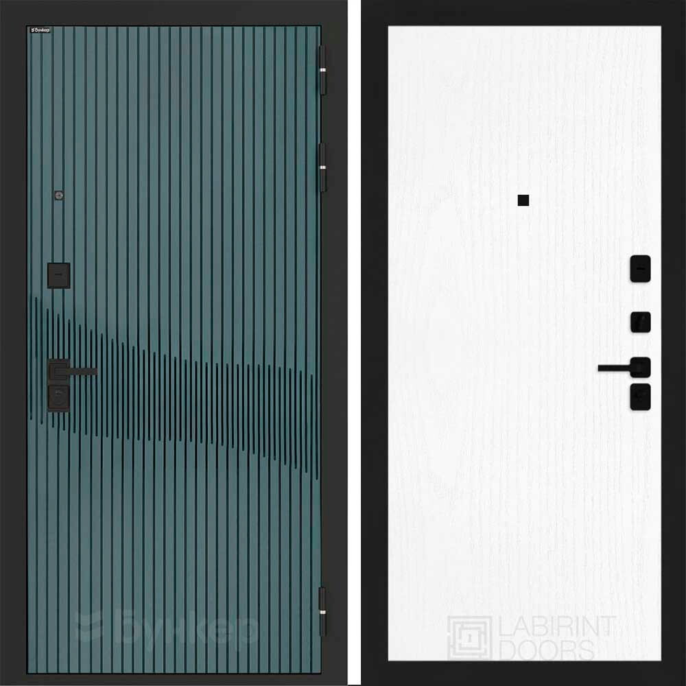 Входная дверь Бункер BN-13 - 07 Белое дерево