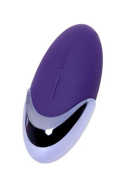 Фиолетовый вибромассажер Satisfyer Purple Pleasure (Цвет: фиолетовый)