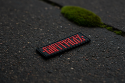 Шеврон Варгградъ красный прямоугольный