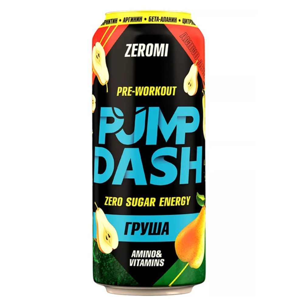 ZEROMI Энергетический pre-workout напиток PUMP DASH (450 мл.) [M]