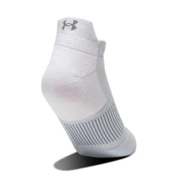 Теннисные носки Under Armour ArmourDry Run No Show 1P - белый