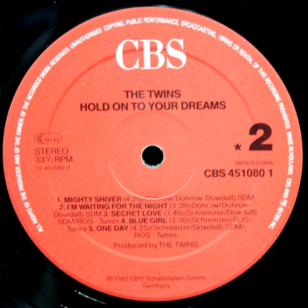 The Twins / Hold On To Your Dreams (LP)