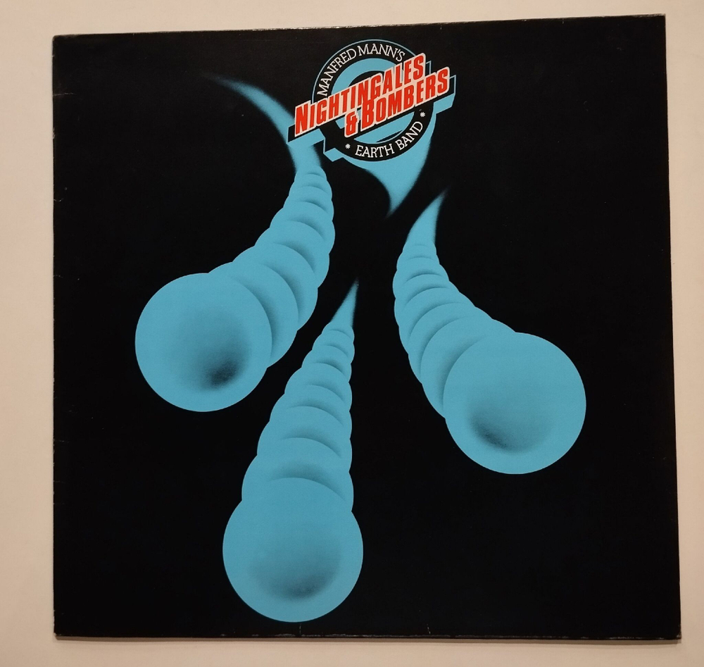 Винтажная виниловая пластинка LP Manfred Manns Earth Band Nightingales and Bombers (Germany 1977)